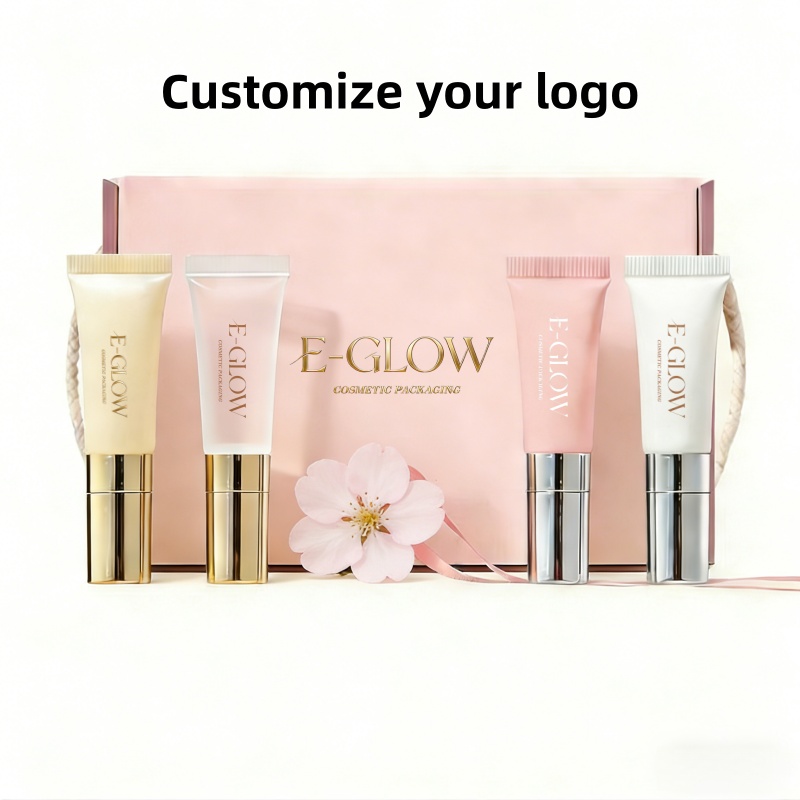 Luxury Skincare Logo - 【รับทำโลโก้ตามสั่ง】100 ชิ้น หลอดโลชั่นบำรุงผิว ลิปกลอส หลอดเครื่องสำอาง หรูหรา