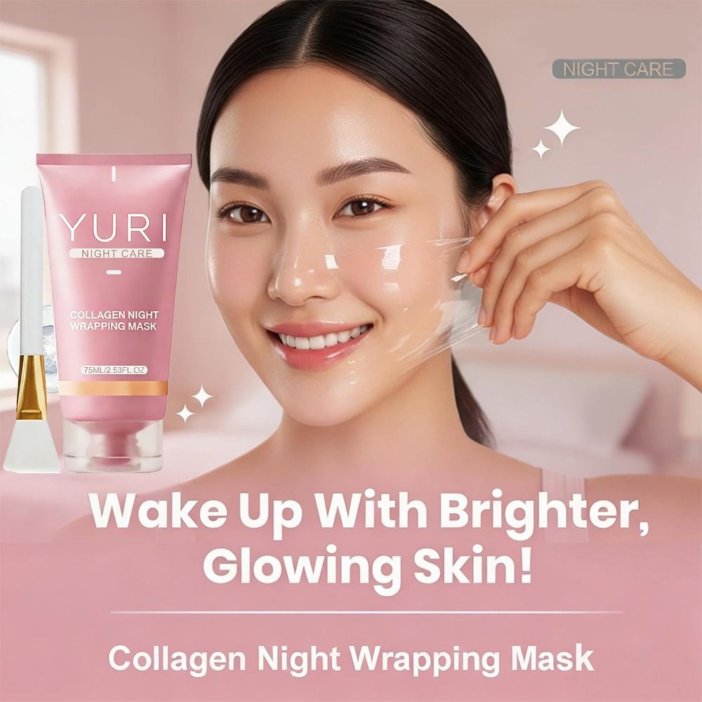 Luxury Skincare Brands - ใหม่ 75ML คอลลาเจน ไนท์ แรปปิ้ง มาส์ก