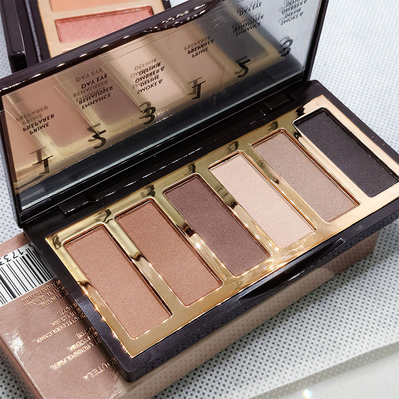 Luxury Skincare And Makeup Brands - แบรนด์ชาร์ลอตต์ ทิลเบอรีสุดหรู 6 สีอายแชโดว์ดิสก์ 8.2 กรัมเนื้อแมทเพิร์ล