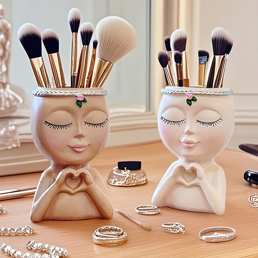 ชั้นวางแปรงแต่งหน้าและแปรงเขีย - Luxury Skincare And Makeup Brands บทวิจารณ์และราคา