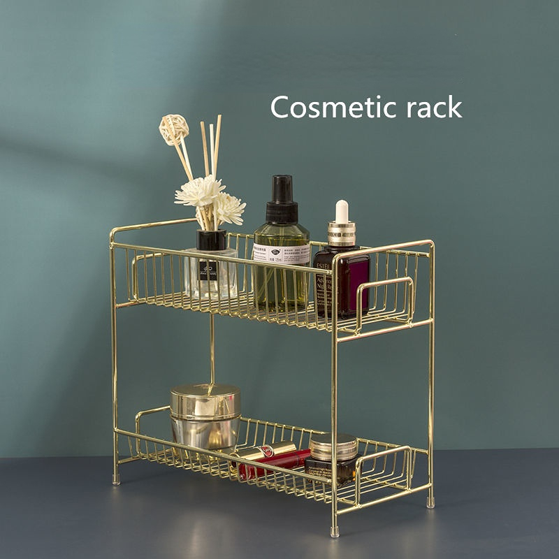 หรูหราโลหะ Golden ชั้นวางเครื่ - Luxury Skincare Tools บทวิจารณ์และราคา