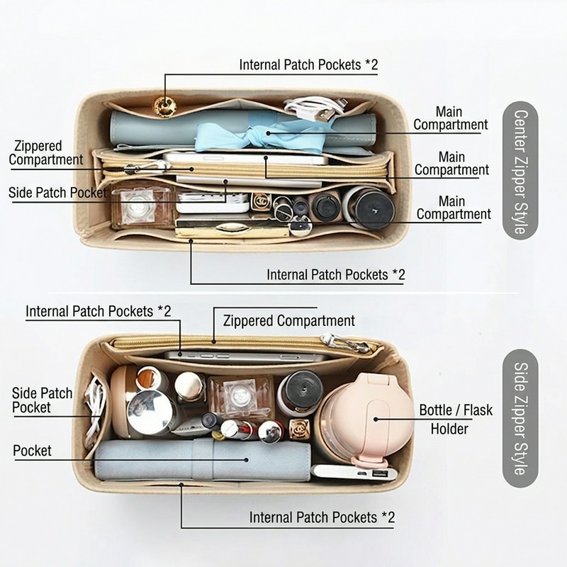 กระเป๋าใส่ของสำหรับผู้หญิง ใช้ - Luxury Skincare And Makeup Brands บทวิจารณ์และราคา