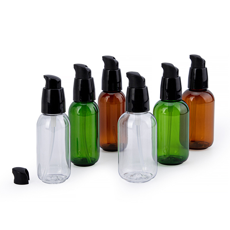 ขวดโลชั่นพลาสติก PET สีเขียวใส - Luxury Skincare Packaging บทวิจารณ์และราคา