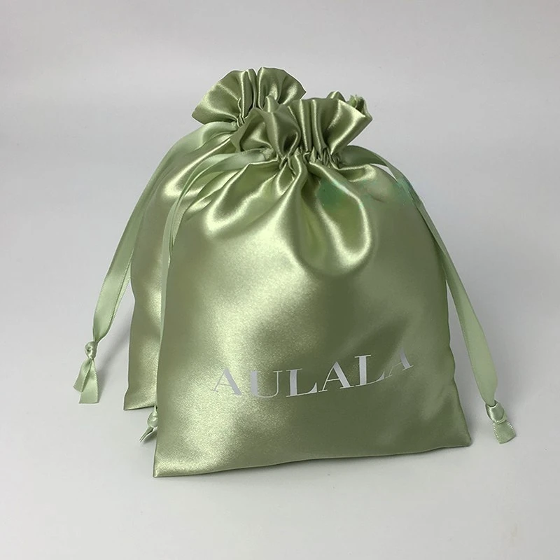 ถุงผ้าซาตินพิมพ์โลโก้ตามสั่ง ส - Luxury Skincare Packaging บทวิจารณ์และราคา