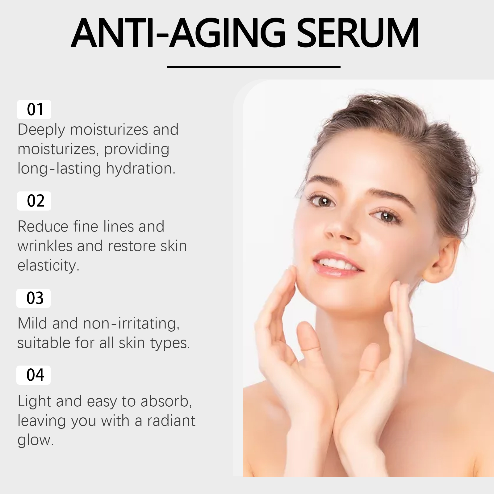 เซรั่มบำรุงผิวหน้ากระชับพร้อมล - Luxury Skincare Brands บทวิจารณ์และราคา