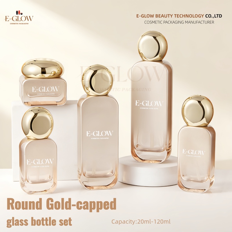 【โลโก้แบบกำหนดเอง】ชุดขวดสีส้มไ - Luxury Skincare Logo บทวิจารณ์และราคา