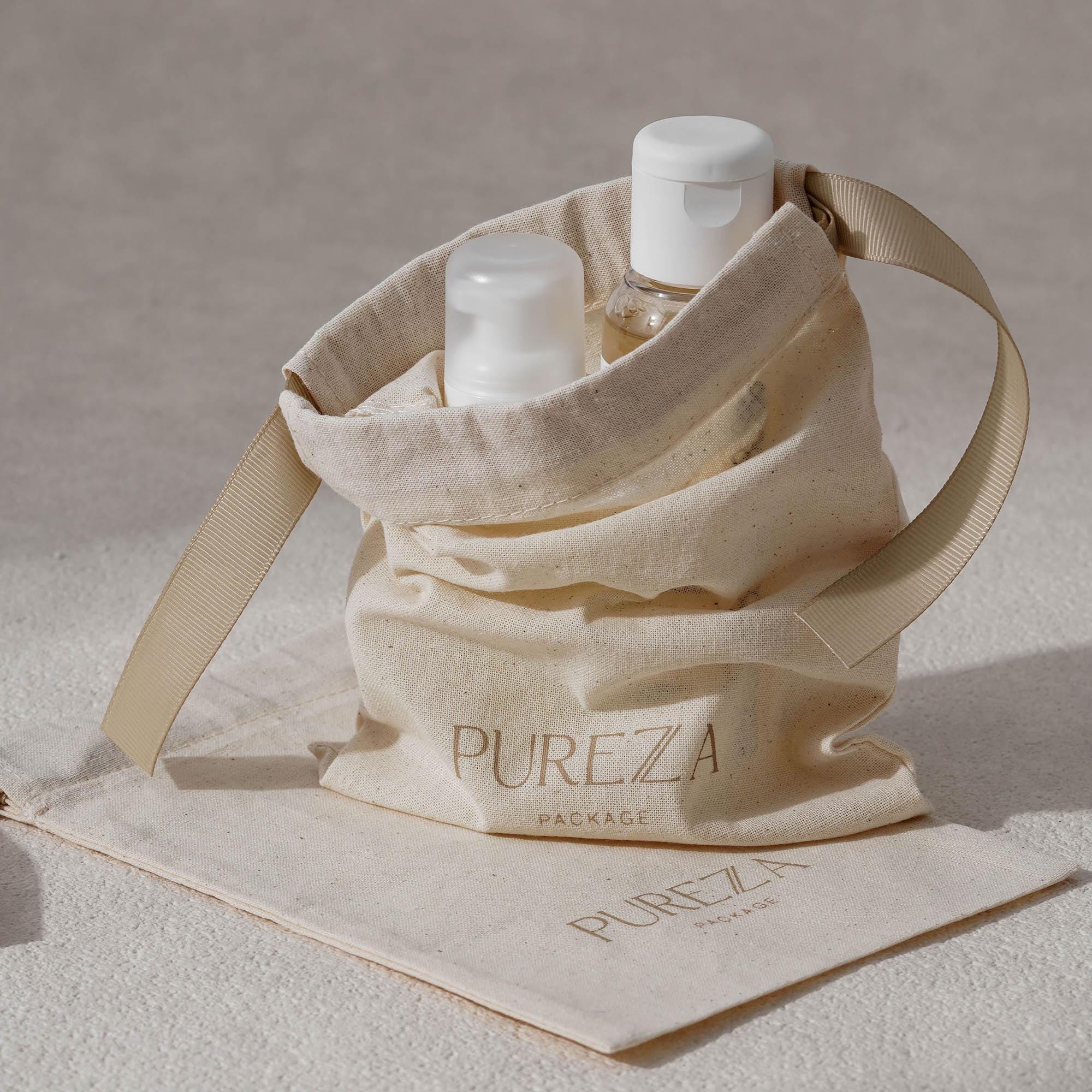 ถุงผ้าฝ้ายธรรมชาติแบบปรับแต่งไ - Luxury Skincare Packaging บทวิจารณ์และราคา